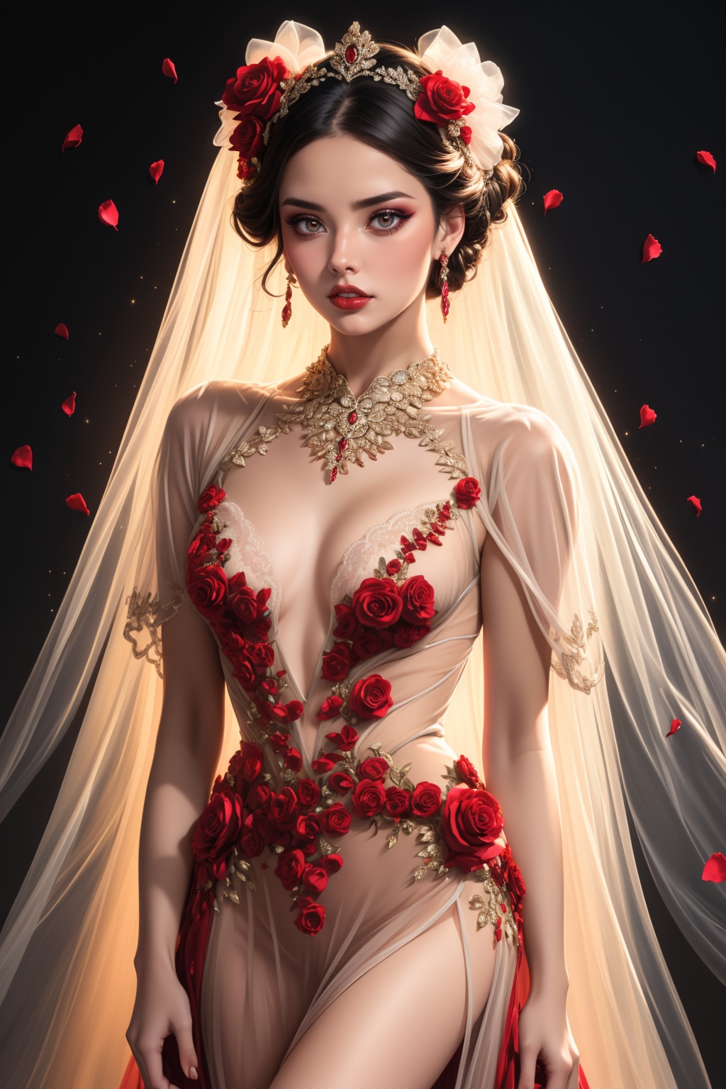 ethereal fantasy concept art of ***** beautiful woman,  high quality,  best quality on Tensor.Art