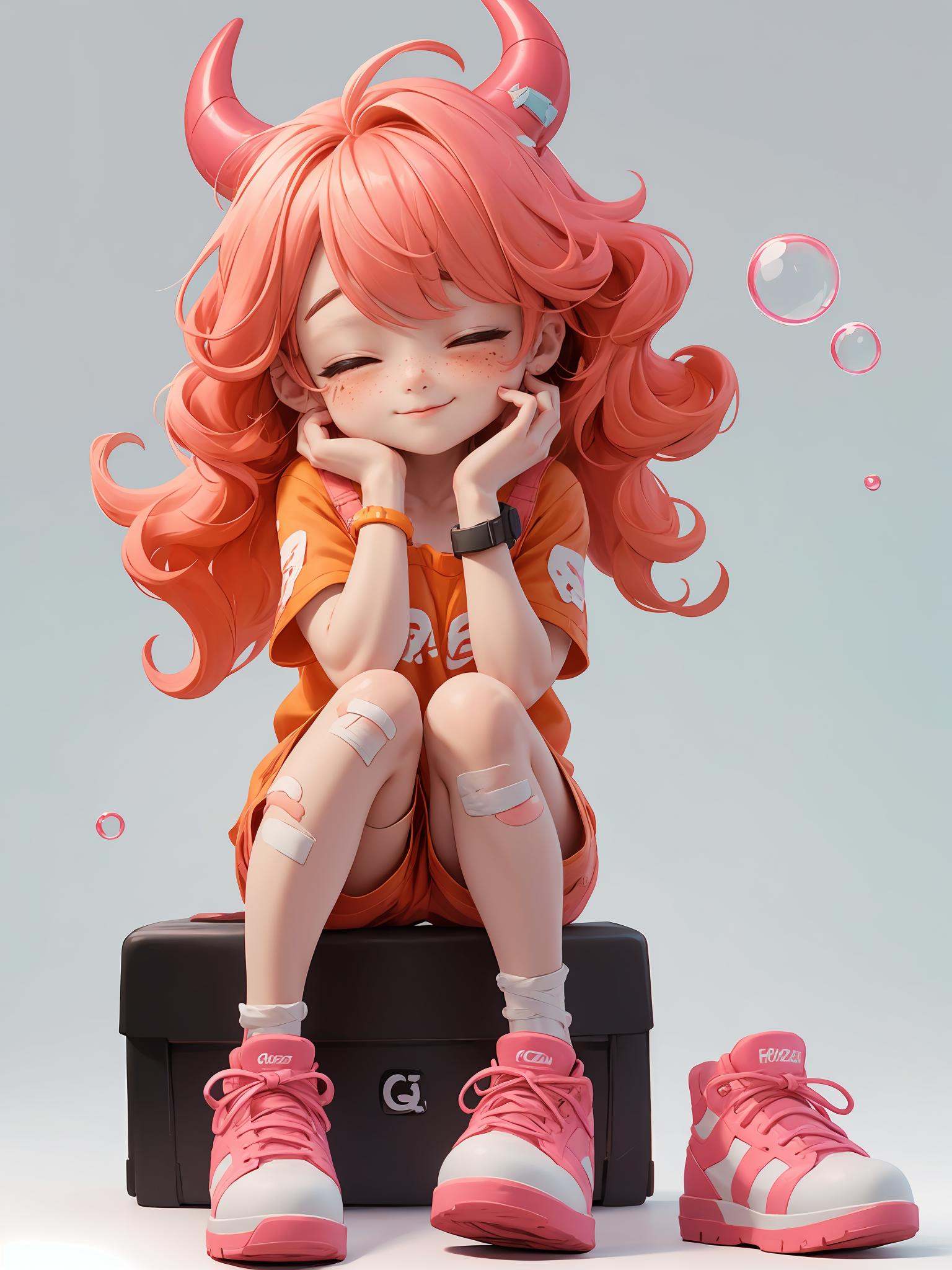 hezi,  3d,  Bubble Mart on Tensor.Art