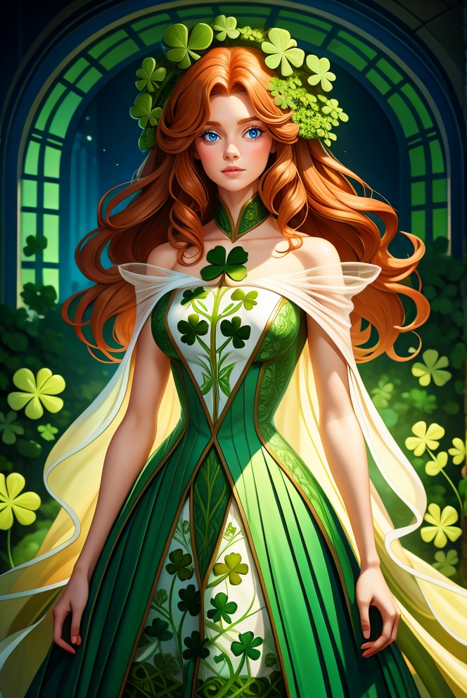woman with long ginger hair,  standing outside of ,  HUD_shmrck on Tensor.Art