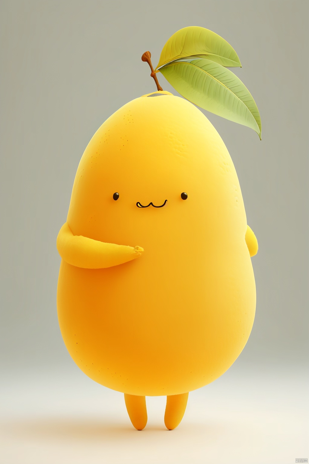  Leaf, Mango wearing a dress, simplebackground,,, Mango