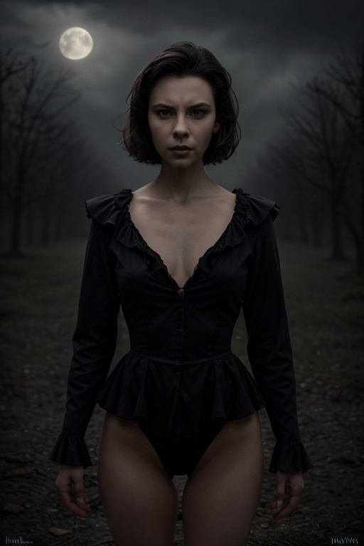 MathildaMay as the ghost of christmas past,  full body shot,  brutal composition on Tensor.Art