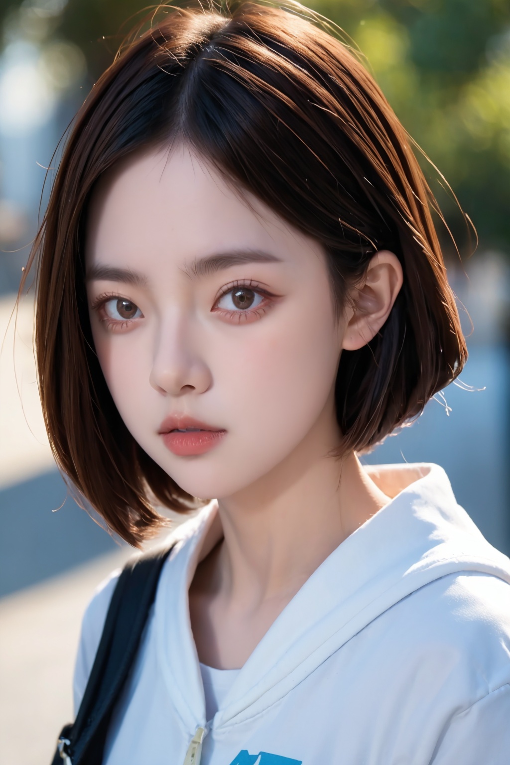 1girl,portrait,suburban scenery <lora:Again_Girl_A15:1>