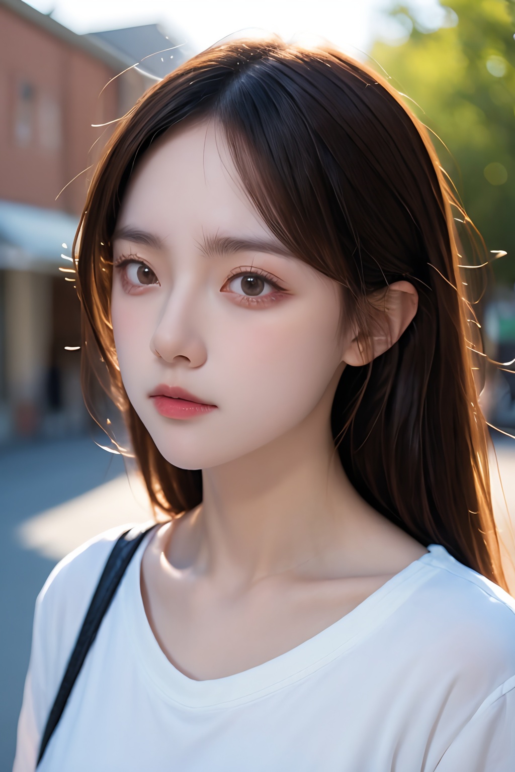 1girl,portrait,suburban scenery,closed mouth, <lora:Again_Girl_A15_1:0.8>