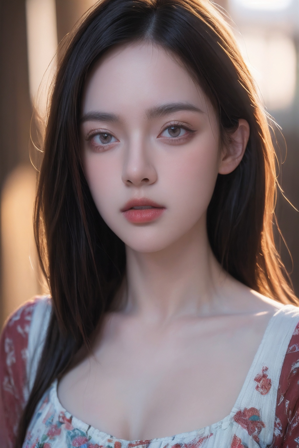 (best quality:1.4),(masterpiece:1.4),(photorealistic:1.4),(Realistic:1.2),(ultra high res, raw photo:1.4),(hdr, hyperdetailed:1.2),(8K:1.2),cinematic photo 1girl,portrait,suburban scenery,closed mouth, <lora:Again_Girl_A15_1:0.7>,