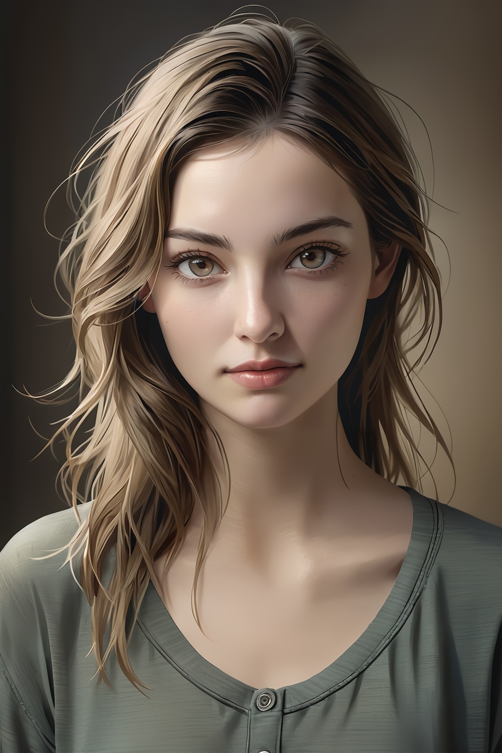 woman, realistic, raw photo , casual, upper body, 