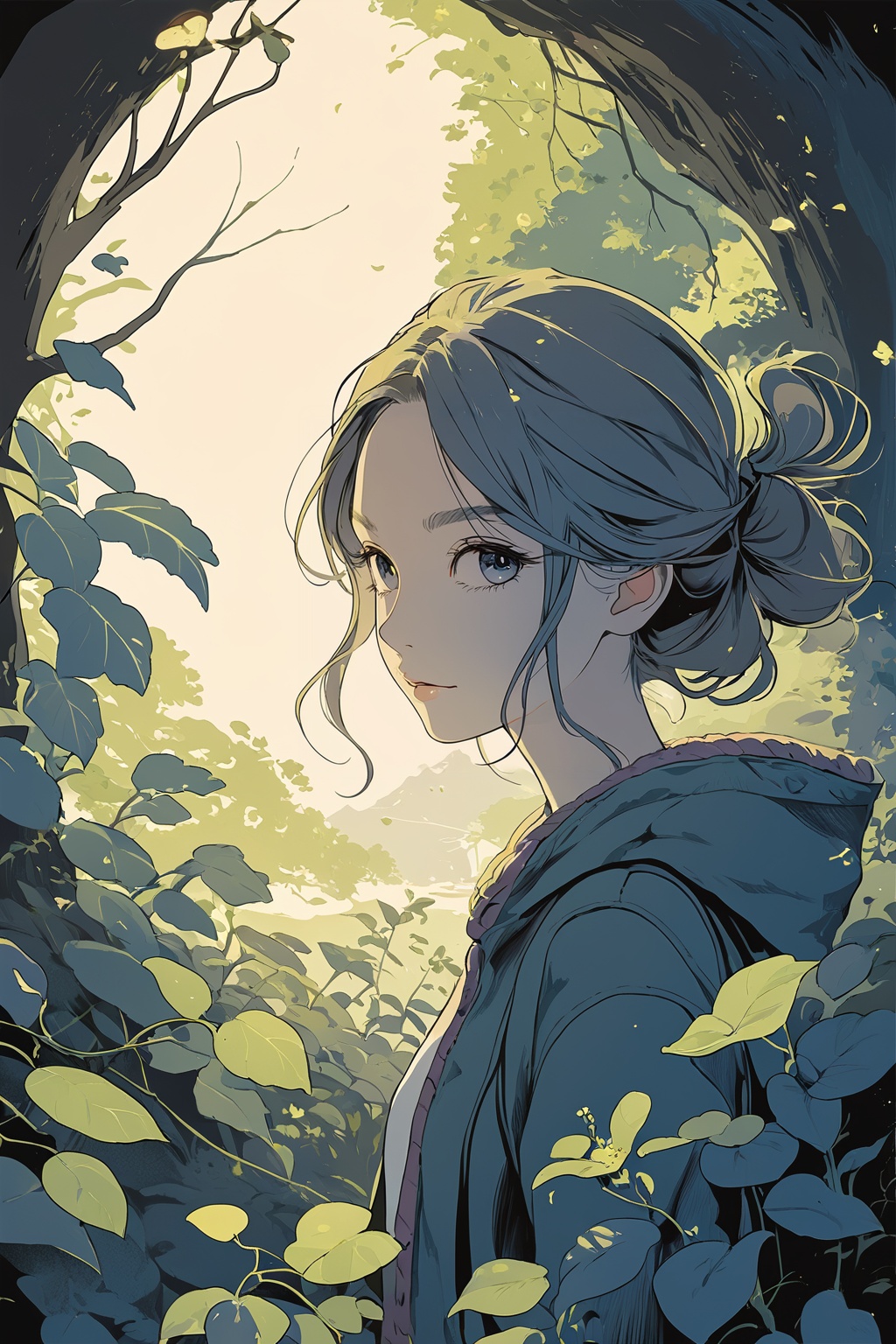 1girl,illustration,