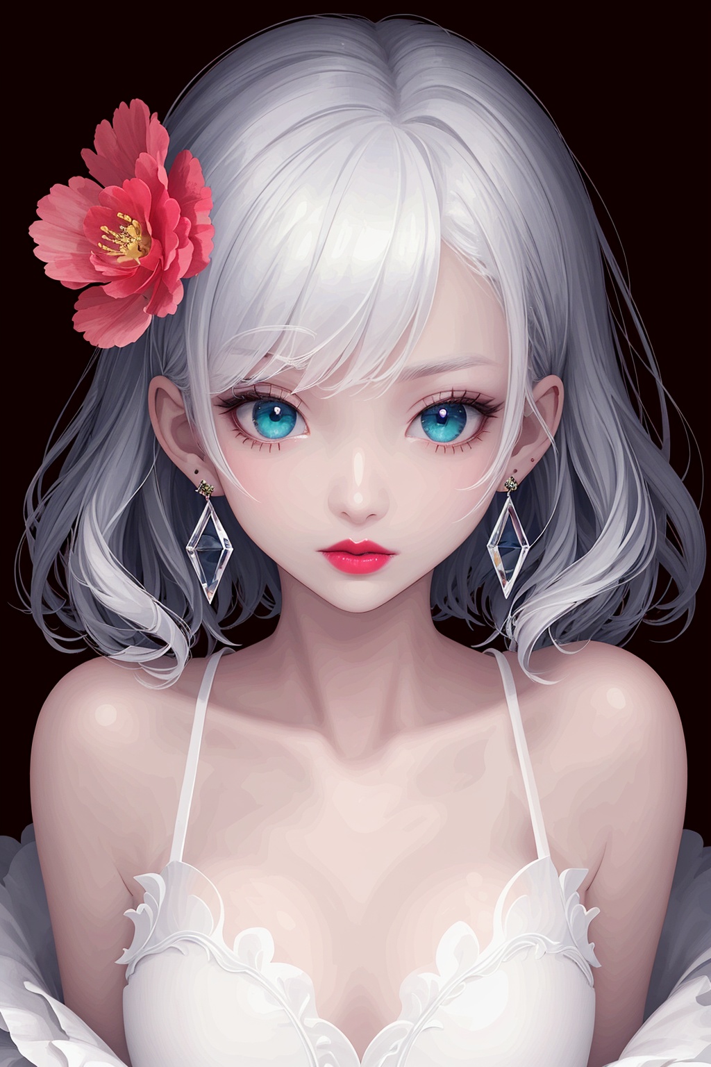 1 girl,  solo,  thin and tall on Tensor.Art