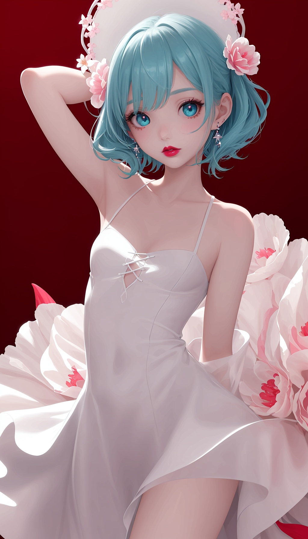 1 girl,  solo,  thin and tall on Tensor.Art