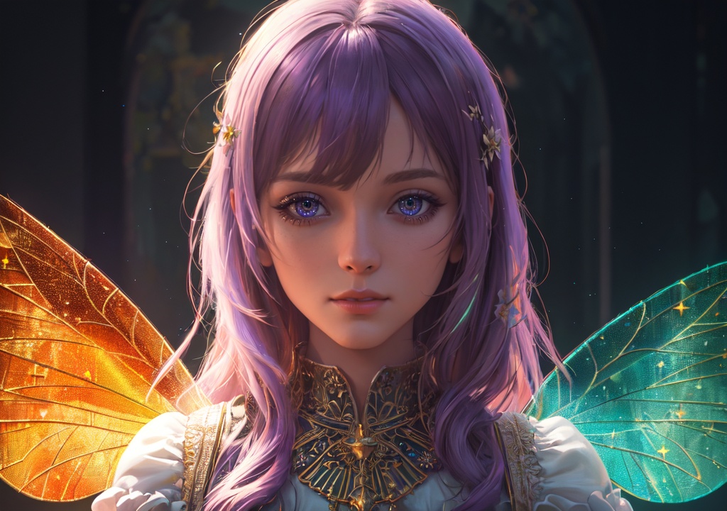 eyes pink magic,  ,  glow effects on Tensor.Art