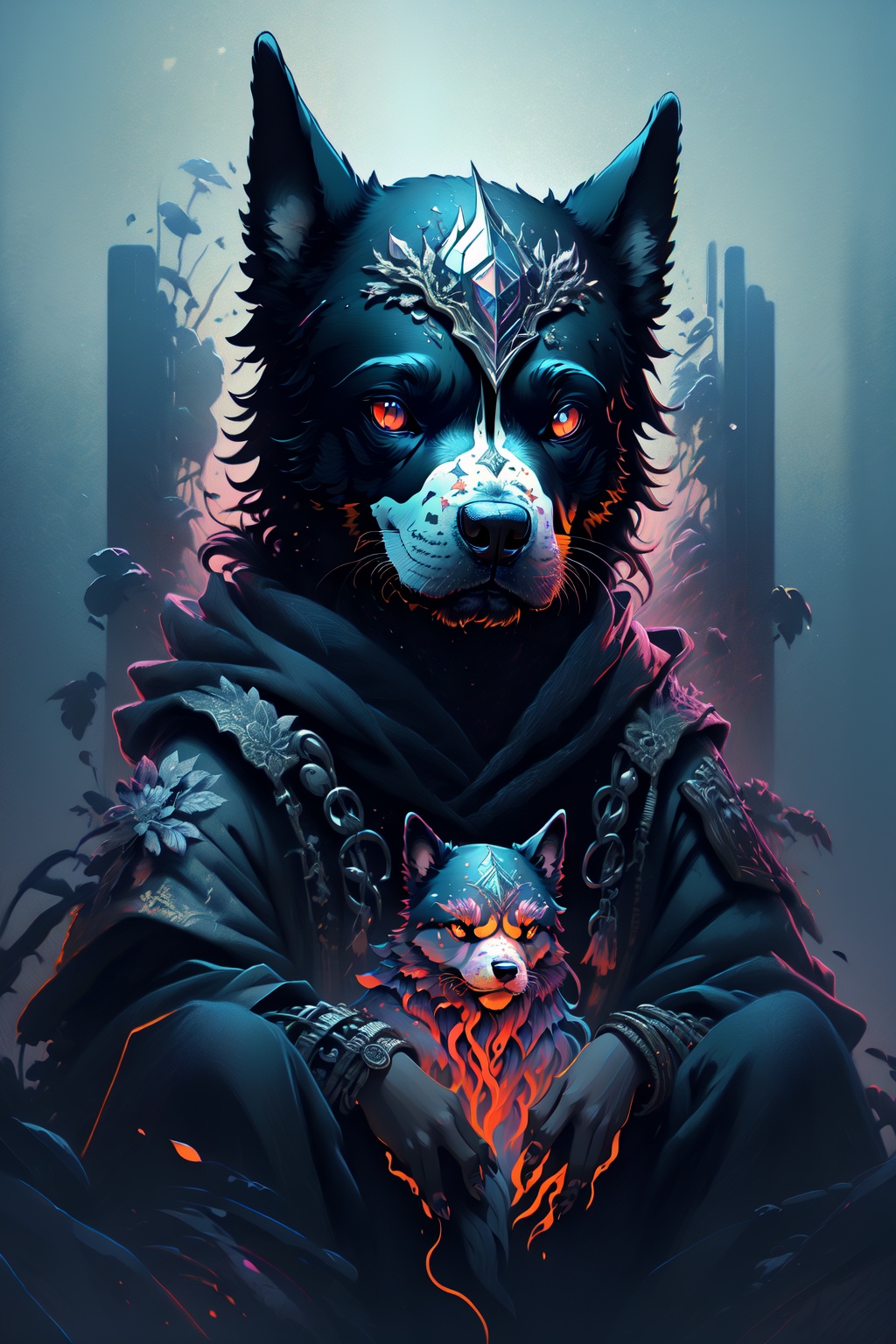 vector style,  solo,  looking at viewer on Tensor.Art