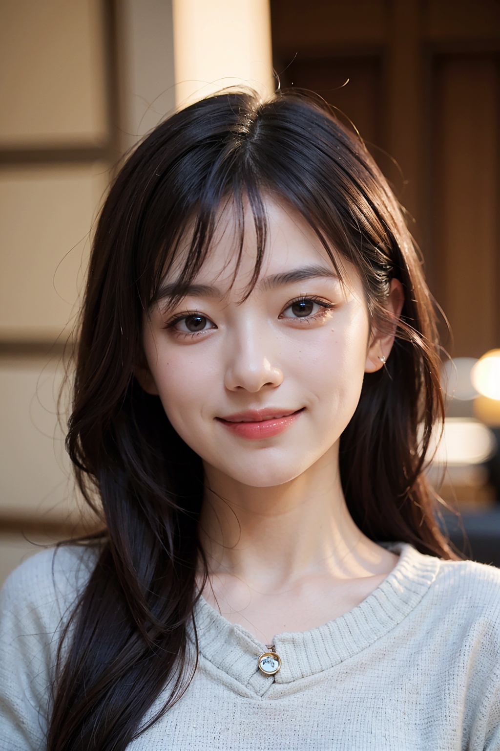 (masterpiece),  1girl,  smile on Tensor.Art