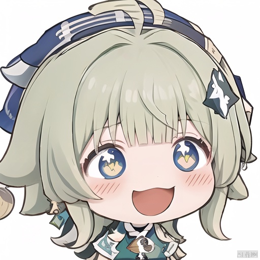  smile, chibi, huohuo (honkai star rail)