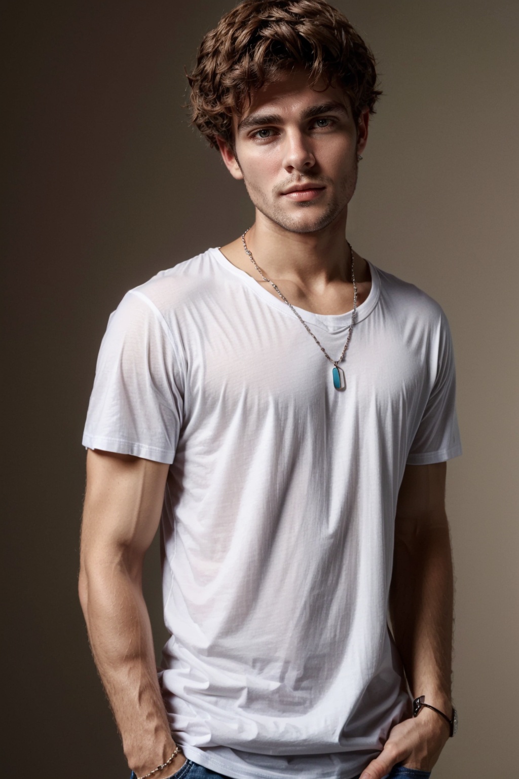 Photo upper body,  skin clear,  8k on Tensor.Art