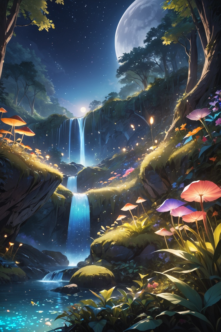 Magic Forest XL【Scenery】- FuturEvoLab by FuturEvoLab on Tensor.Art