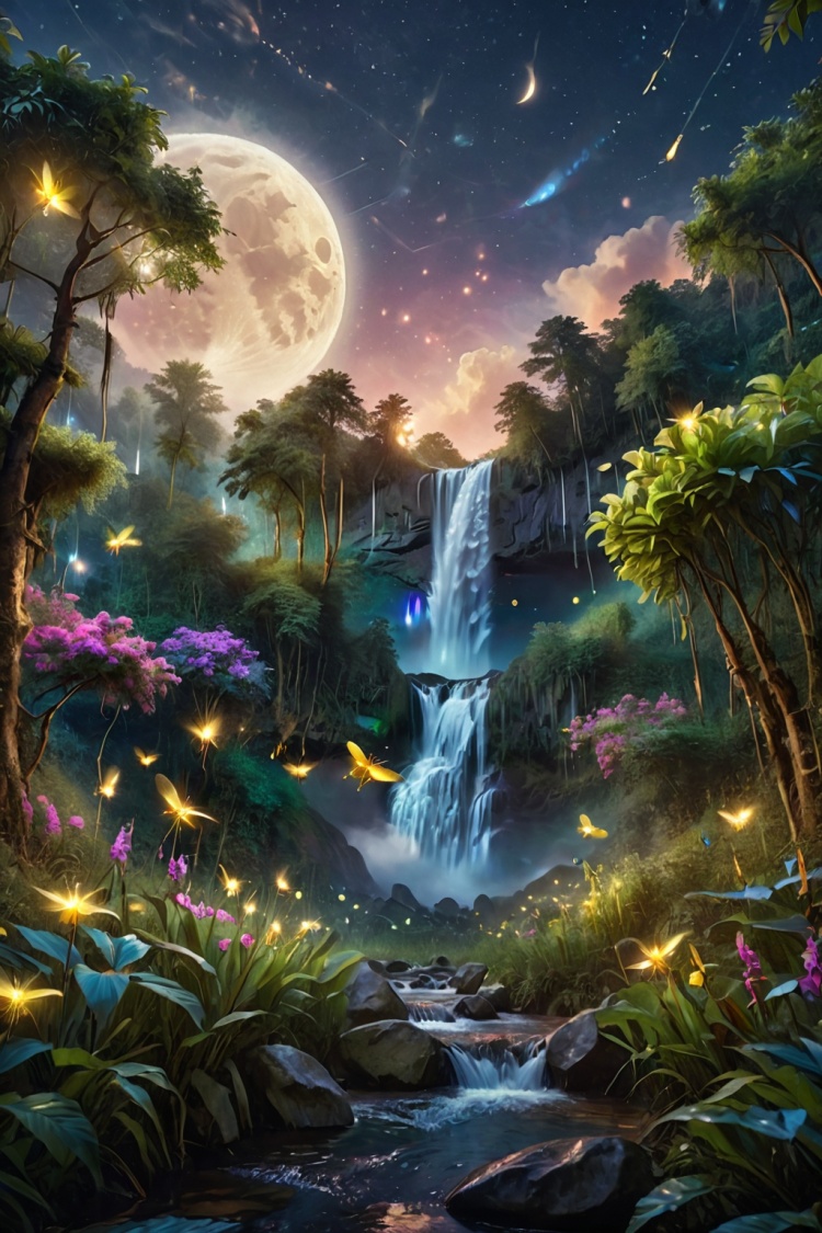 Magic Forest XL【Scenery】- FuturEvoLab by FuturEvoLab on Tensor.Art