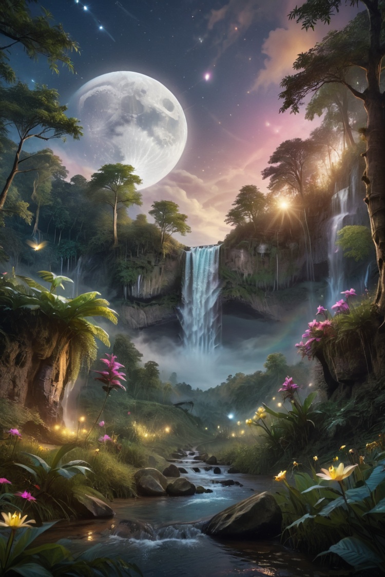 Magic Forest XL【Scenery】- FuturEvoLab by FuturEvoLab on Tensor.Art