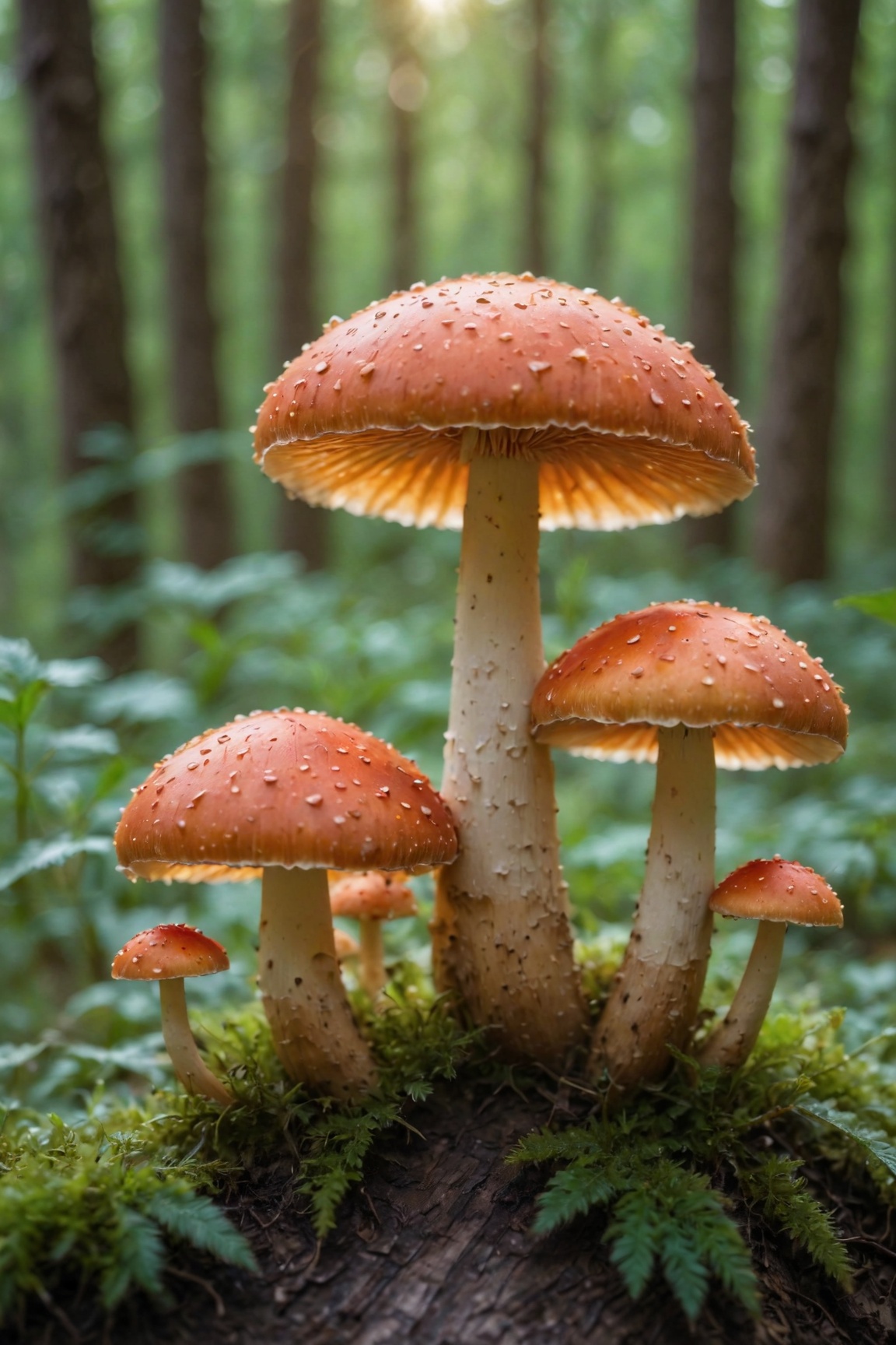 ultra-detailed,  realistic,  colorful mushrooms by Ai Art Vision on Tensor.Art