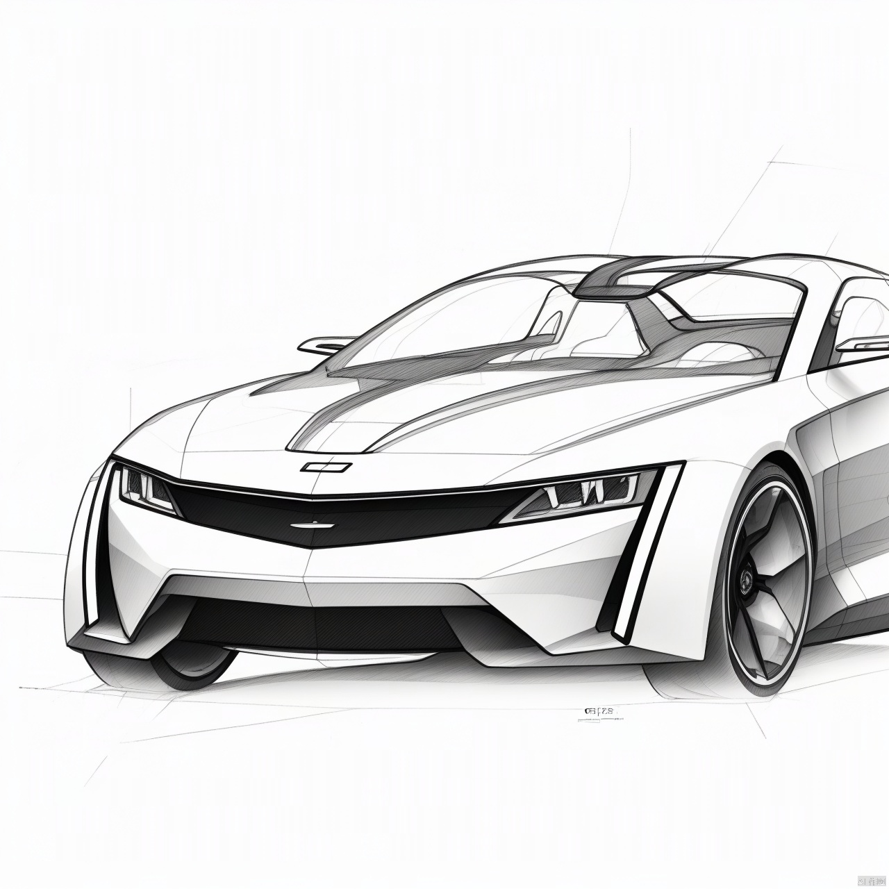 monochrome, greyscale, sketch, military, no humans, mecha, science fiction, aircraft, military vehicle, airplane, vehicle focus, jet, fighter jet, syd_hardy,industrial design hand-drawn sketches, line drawings, pencil sketches.white background, Concept Car Design