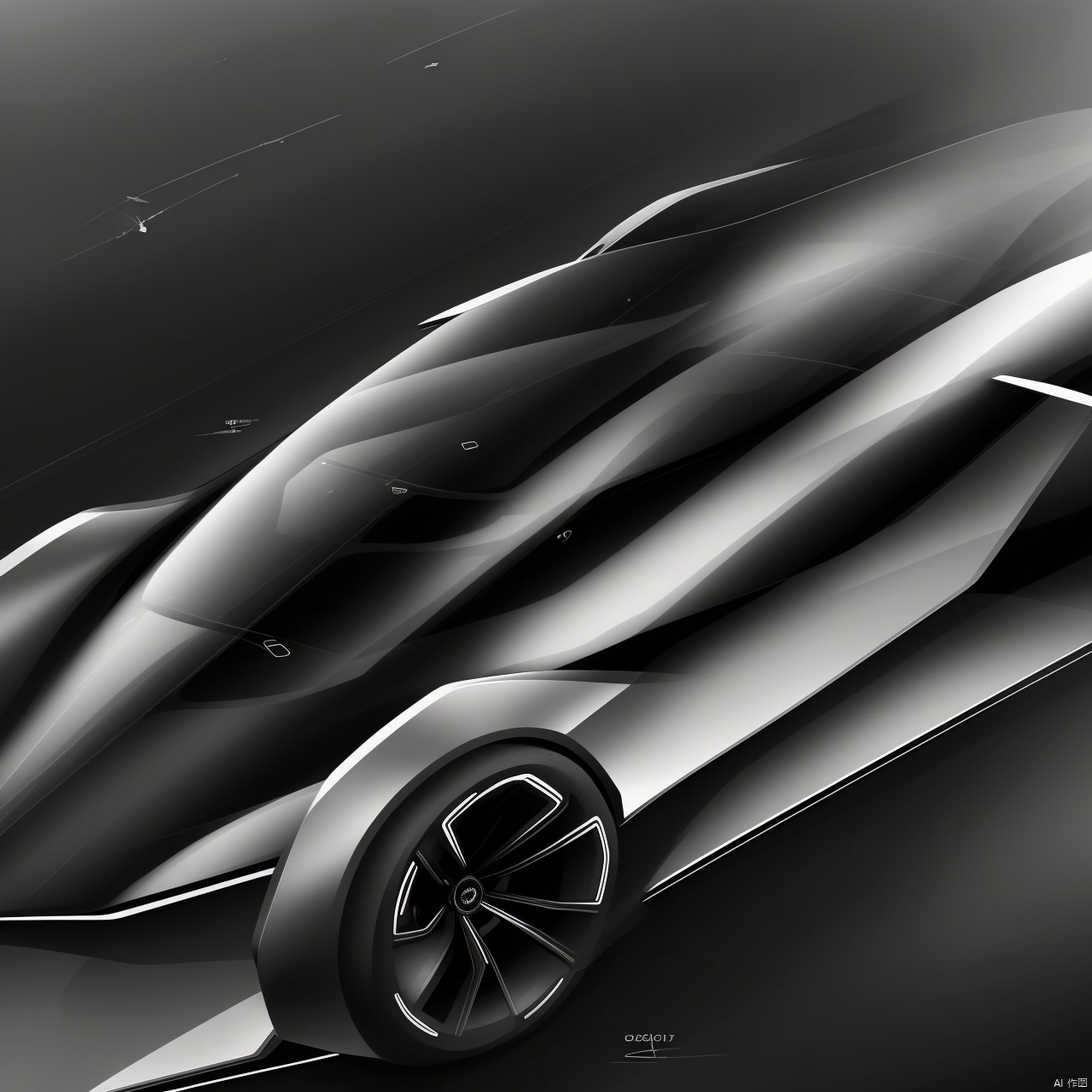  monochrome, greyscale, sketch, military, no humans, mecha, science fiction, aircraft, military vehicle, airplane, vehicle focus, jet, fighter jet, syd_hardy,industrial design hand-drawn sketches, line drawings, pencil sketches.white background, Concept Car Design,syd_hardy白1