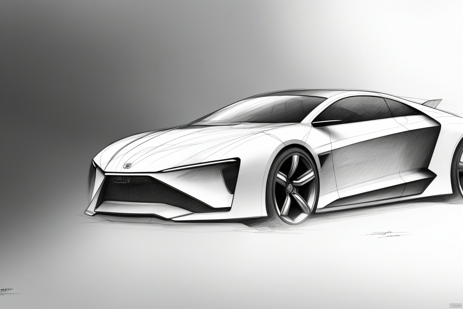  monochrome, greyscale, sketch, military, no humans, mecha, science fiction, aircraft, military vehicle, airplane, vehicle focus, jet, fighter jet, syd_hardy,industrial design hand-drawn sketches, line drawings, pencil sketches.white background, Concept Car Design,line drawings
