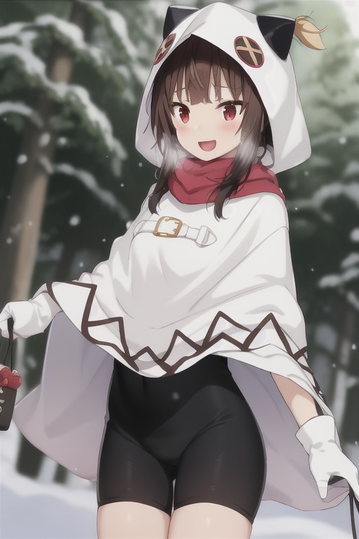 megumin,  kono subarashii sekai ni shukufuku wo!,  standing on Tensor.Art