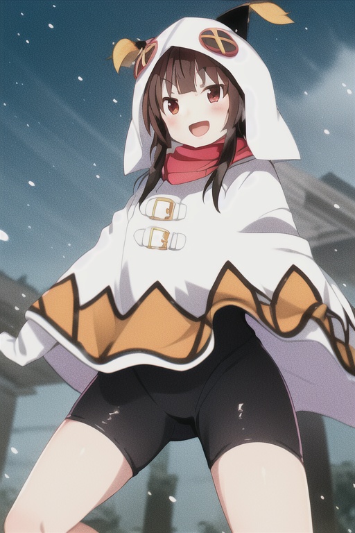 megumin,  kono subarashii sekai ni shukufuku wo!,  standing on Tensor.Art