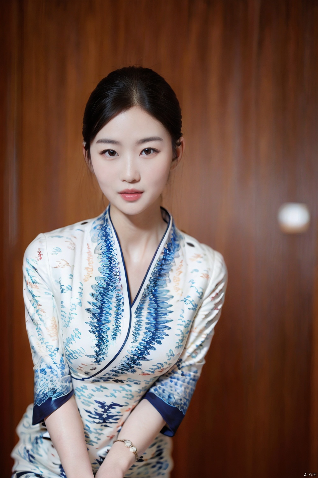 (1girl:1.3),(best quality, masterpiece, ultra-high resolution, 4K, HDR, UHD, 64K, official art), (photorealistic:1.3), (realistic:1.3), depth of field, (portrait:1.3),(sfw:1.4),facing to camera, haihang