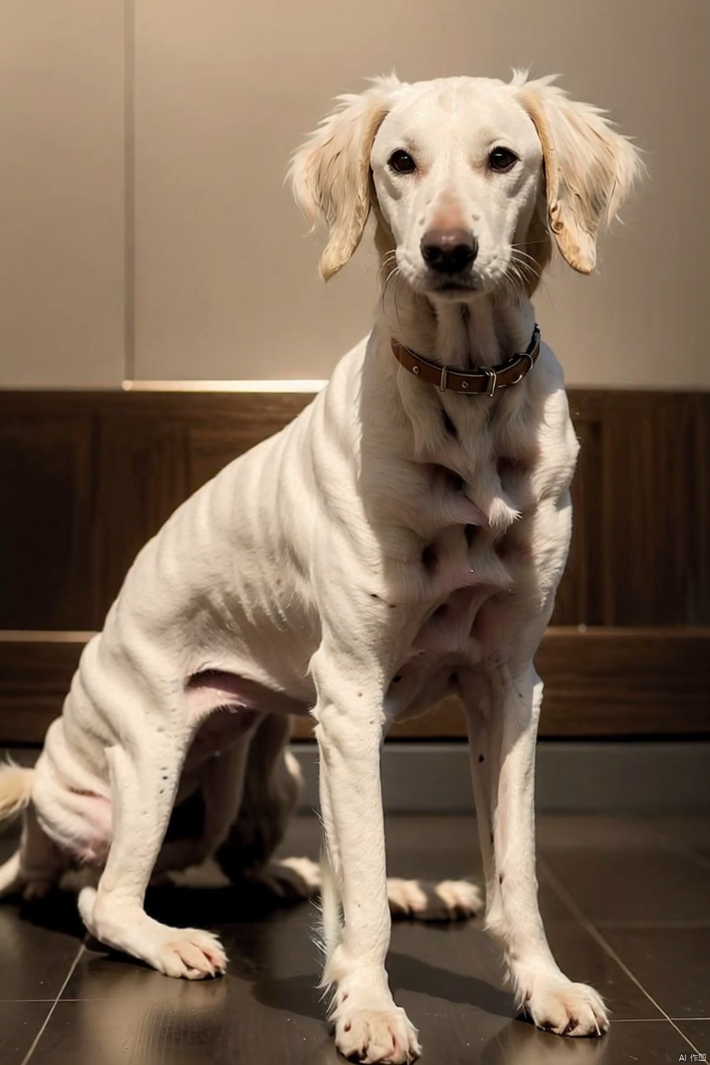  absurdres,absurdres,realistic,(full_shot:1.8), solo, Dog_xiquan