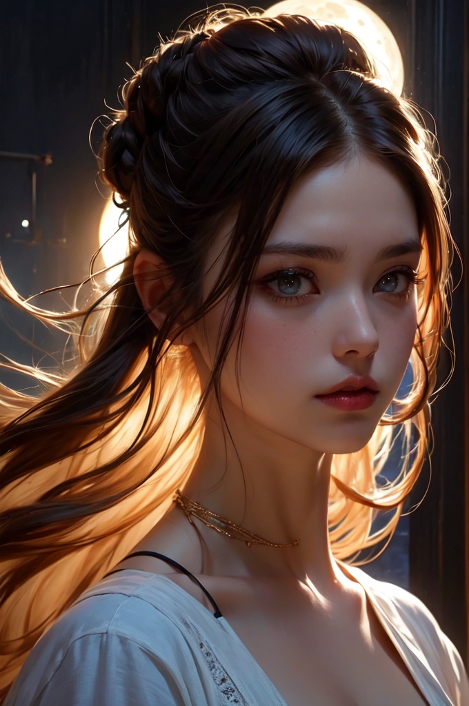 High quality,  8K Ultra HD,  hyper-realistic portrait of a captivating woman on Tensor.Art