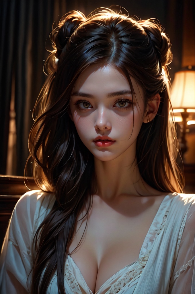 High quality,  8K Ultra HD,  hyper-realistic portrait of a captivating woman on Tensor.Art