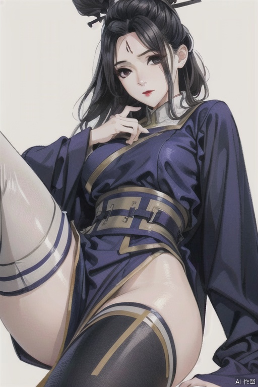 ((solo)),  1girl,  black hair on Tensor.Art
