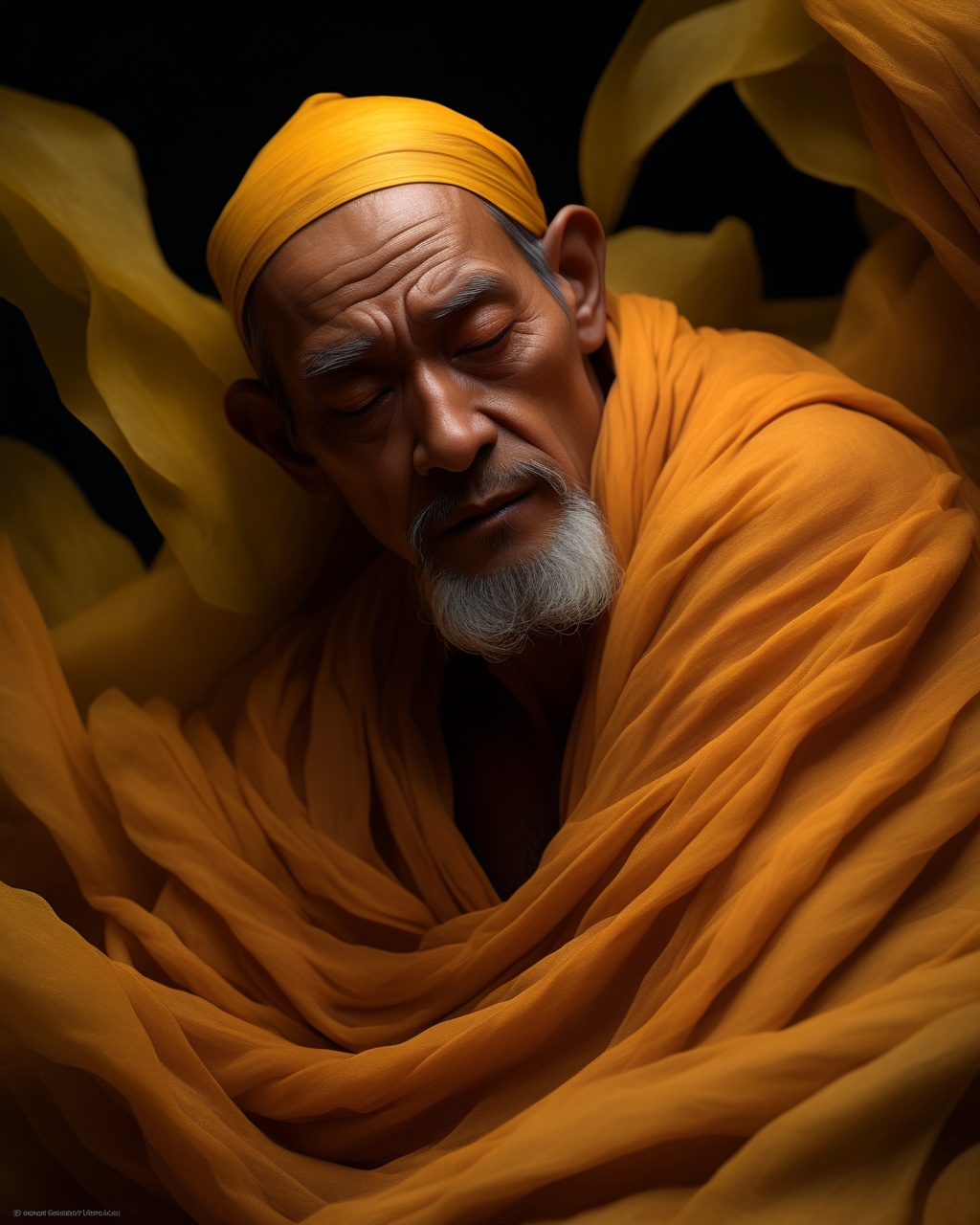 Knolling Photography, Dark Moody Atmosphere death horror Ochre-robed weathered-faced with a staff earthy human-like inner enlightenment serene mountaintops Mystic Ascetic:1.8,(muscular male:1.1),(fullbody:1.6),<lora:XL_LORA_DetailedEyes_V3:0.8>,<lora:XL_LORAneg4all_bdsqlsz_xl_V7:0.8>,(backlighting:1.1),(fullbody:1.4),cinematic lighting,(full_shot:1.3),masterpiece,8k,super detail,Surrealism,award winning,anatomically correct,UHD,retina,masterpiece,ccurate,anatomically correct,super detail,award winning,best quality,high quality,(glass shiny (textured skin):0.2),high details,(back:0.7),realistic style,light and shadow,fullbody,(photography:1.6),(realistic style:1.7),(burly:0.4),(reality:1.4),<lora:疯狂的色彩crazy colors-马丁_v1.0:0.2>,whole body,<lora:【写意山水】绝色山海LORA XL-家叔马丁Mr_M_v1.0:0.1>,<lora:poaklSDXLchristmas-000008:-0.2>,(panoramic photo:0.9),(magic:1.8),(fantasy:0.5),(muscular:1.4),(well defined:1.2),warm  color,easy,<lora:EbonyGold-000014:0.3>,<lora:XLHuggyMale-XLlora-000002:0.3>,(clothing:1.6),dress appropriately,(wear accessories:1.5),(from_side:0.1),, flat lay photography, object arrangment, knolling photography