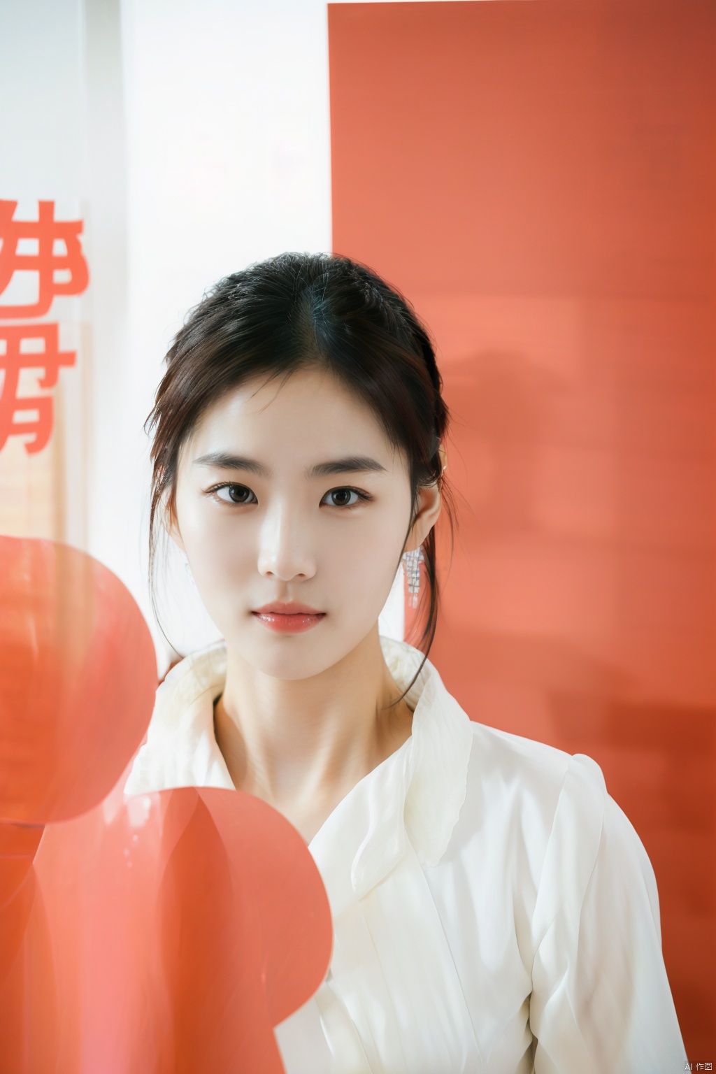 (1girl:1.3),(best quality, masterpiece, ultra-high resolution, 4K, HDR, UHD, 64K, official art), (photorealistic:1.3), (realistic:1.3), depth of field, (portrait:1.3),(sfw:1.4),, hunsha, 1girl