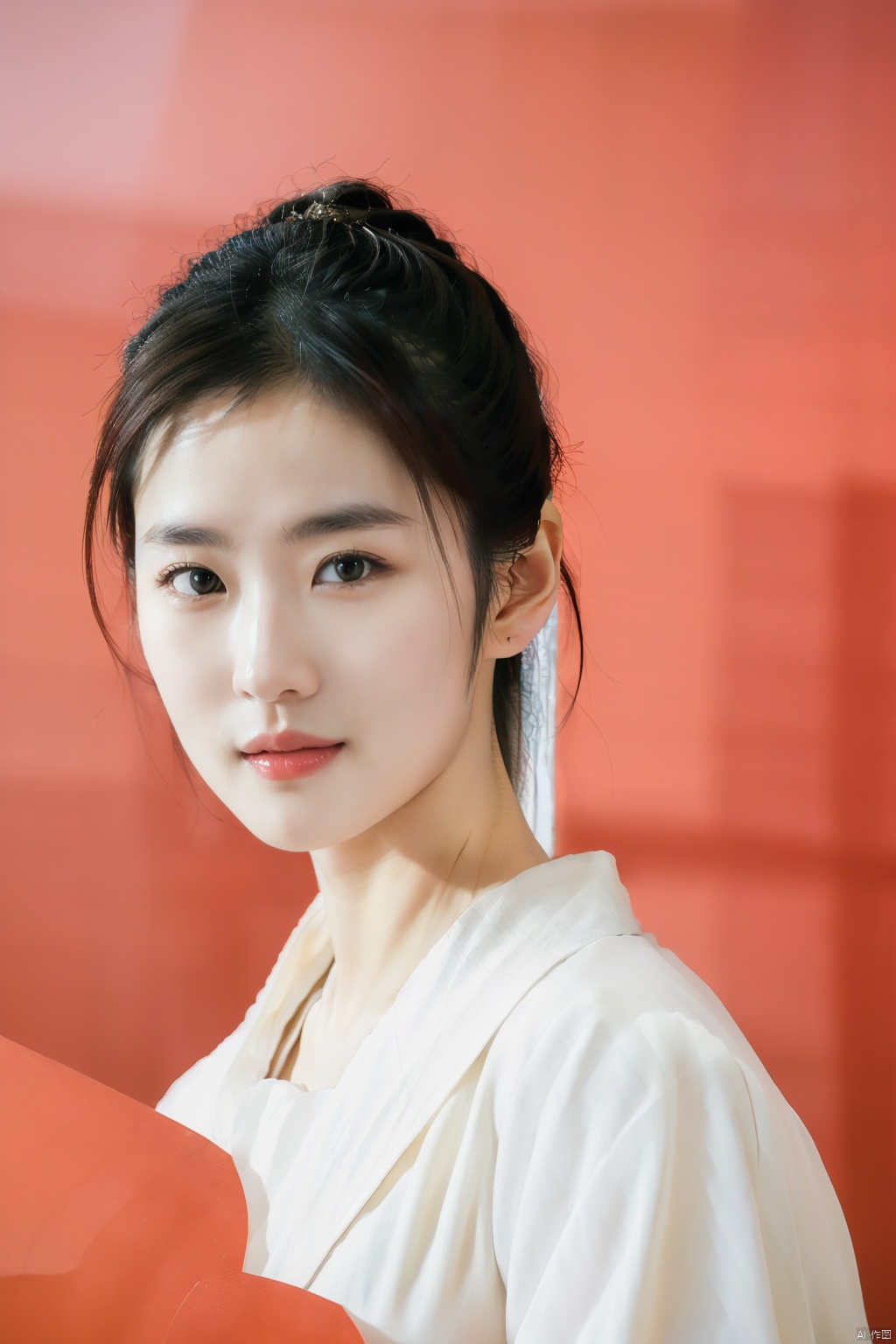 (1girl:1.3),(best quality, masterpiece, ultra-high resolution, 4K, HDR, UHD, 64K, official art), (photorealistic:1.3), (realistic:1.3), depth of field, (portrait:1.3),(sfw:1.4),, hunsha, 1girl