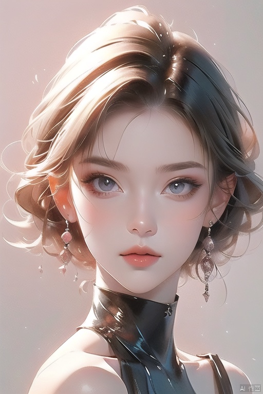  1girl,(((detailed background))), wallpaper,Parting art, pink tone color,Radial, streamlined,art design,