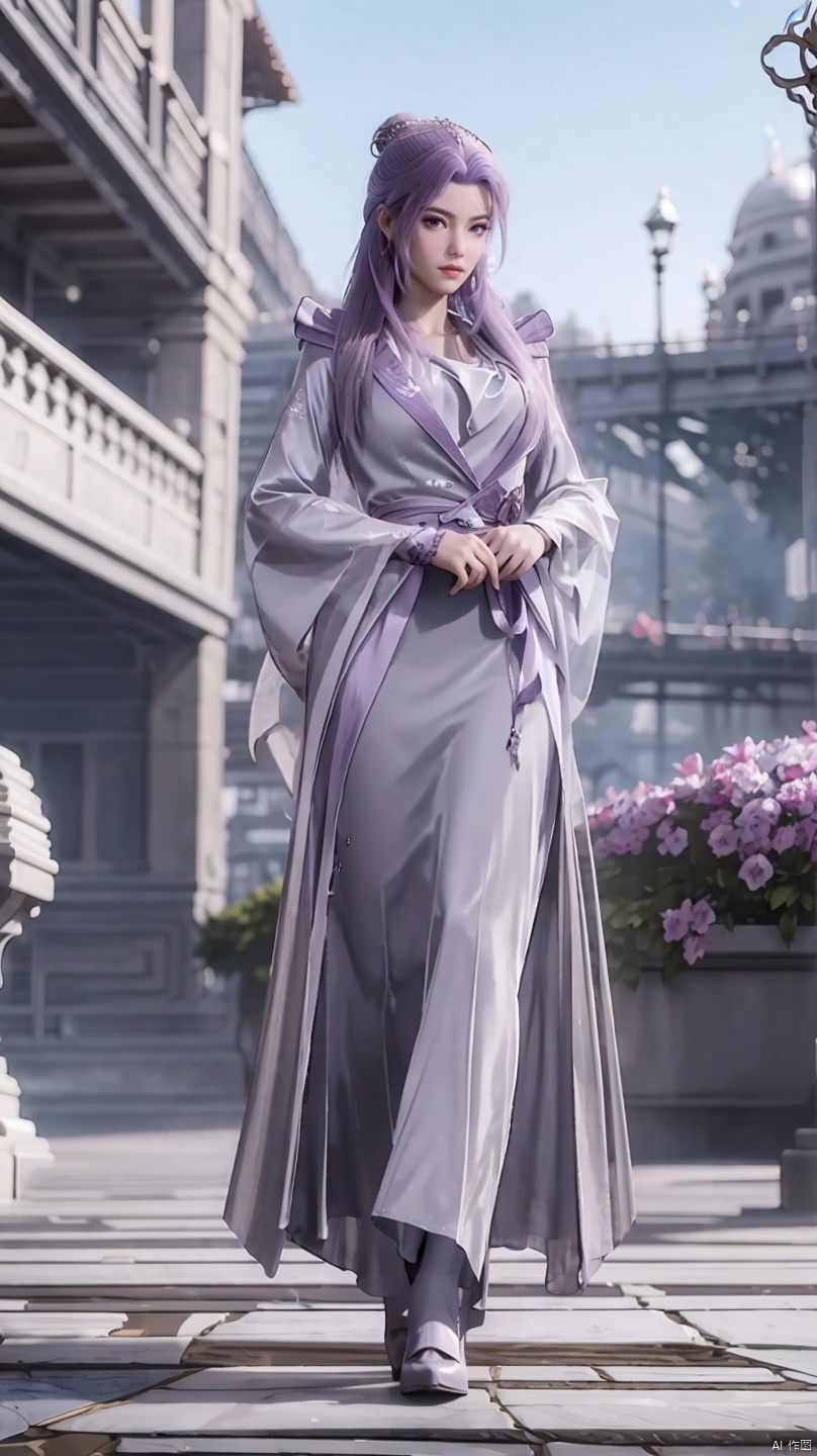  ,purple element,full_body, jmai