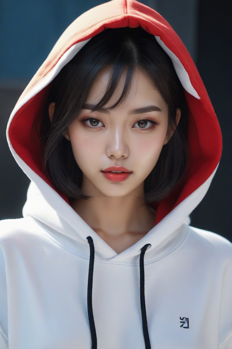 1 girl,  beautiful Korean girl,  (Cute Loose Bob hair) on Tensor.Art