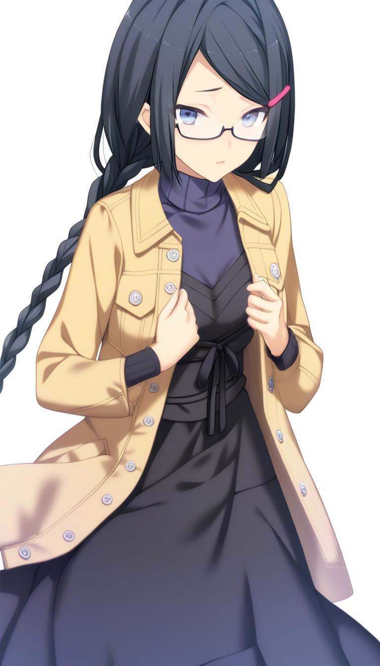 1girl,  Himuraki Mizuha,  yellow jacket on Tensor.Art