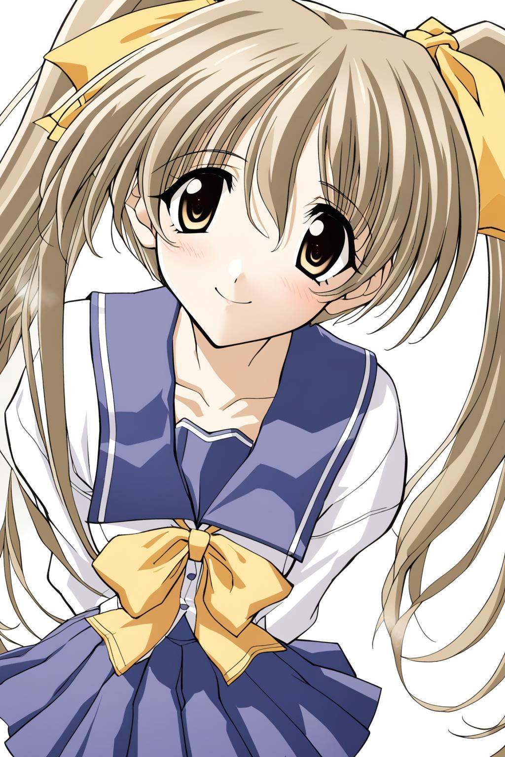 1girl,  Ibuki Minamo,  sumisora uniform on Tensor.Art