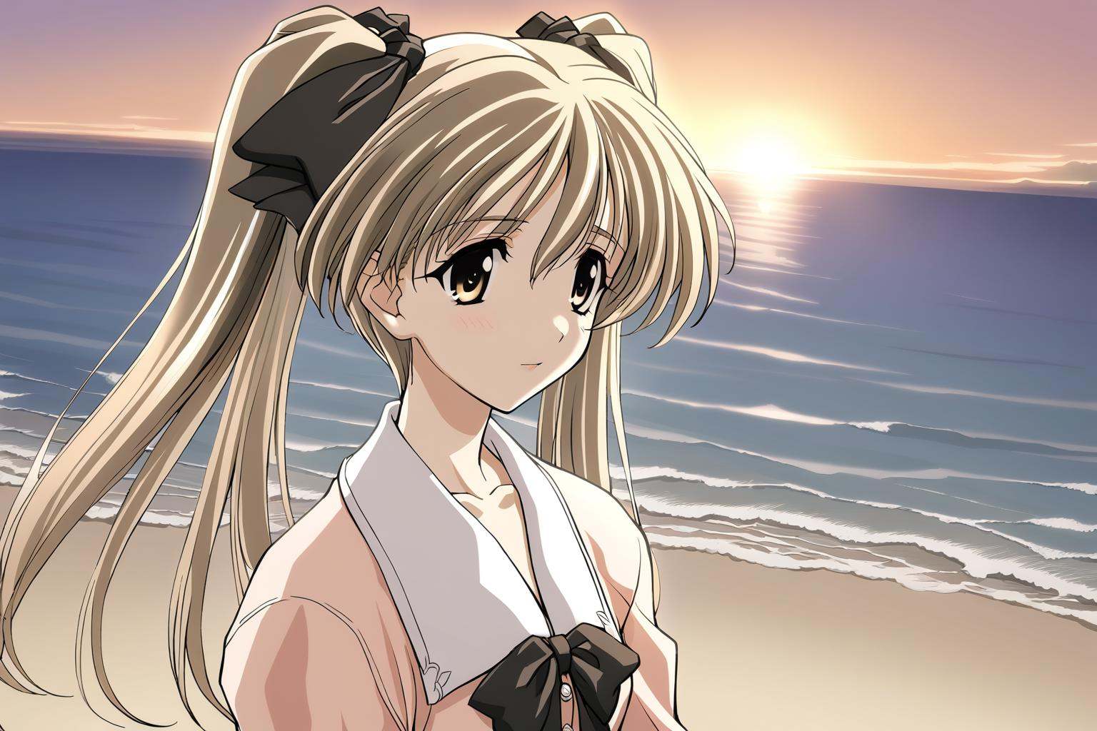 1girl,  Ibuki Minamo,  peach jacket on Tensor.Art