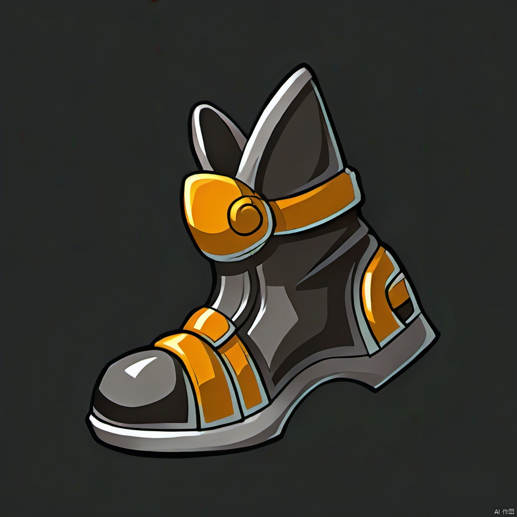  ash, Game props design, shoes