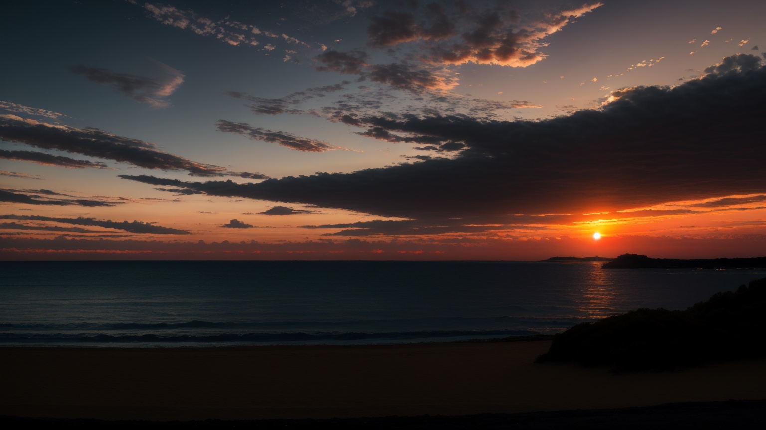 masterpiece,best quality,high quality,ultra high res,(photorealistic:1.4),raw photo,panorama,8k,RAW photo,realistic,sunset,scenery,no humans,sun,beautiful detailed sky,<lora:sunset:0.8>,