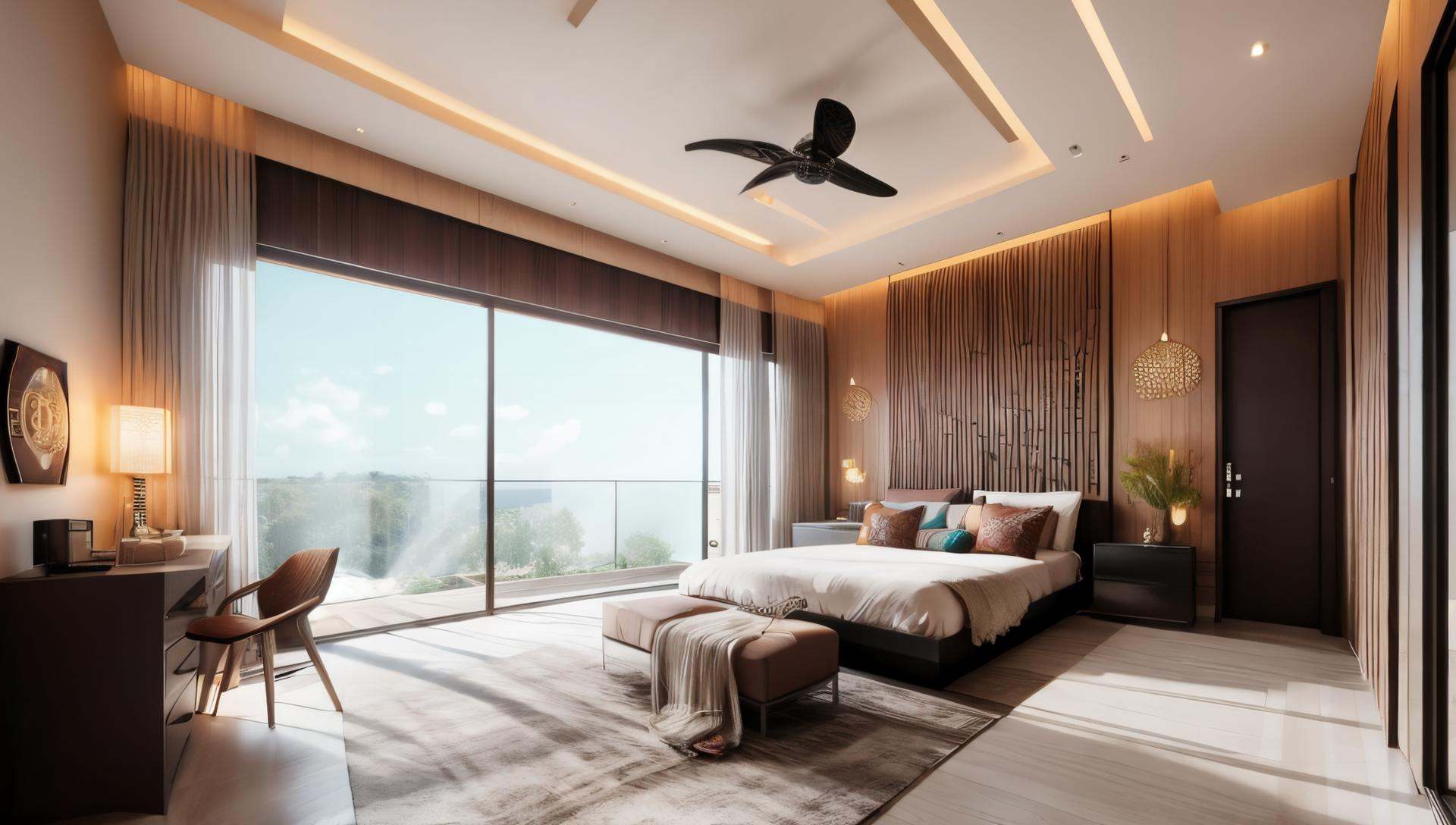 modern indian bedroom by Archilab on Tensor.Art