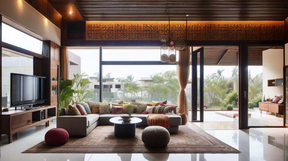 Indian_Interiors by (Archilabstudios) by Archilab on Tensor.Art