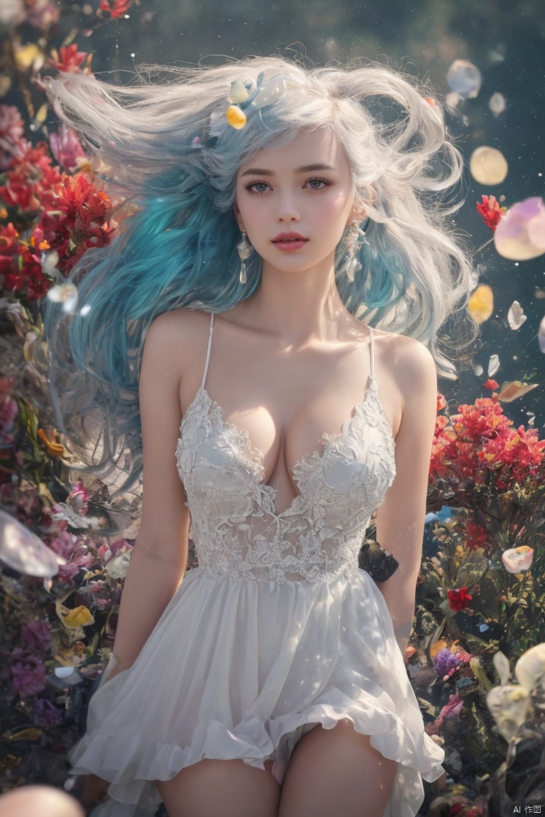 red dress,  cable,  Chinese girls on Tensor.Art