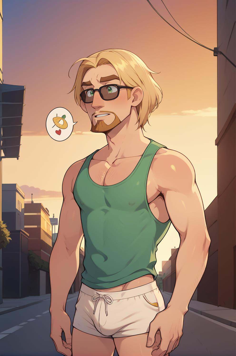Source cartoon,  rating explicit,  focus male on Tensor.Art
