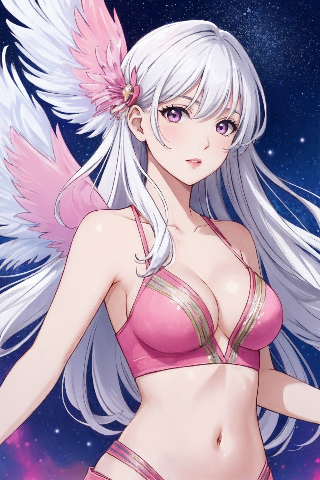 1girl,  wings,  solo on Tensor.Art