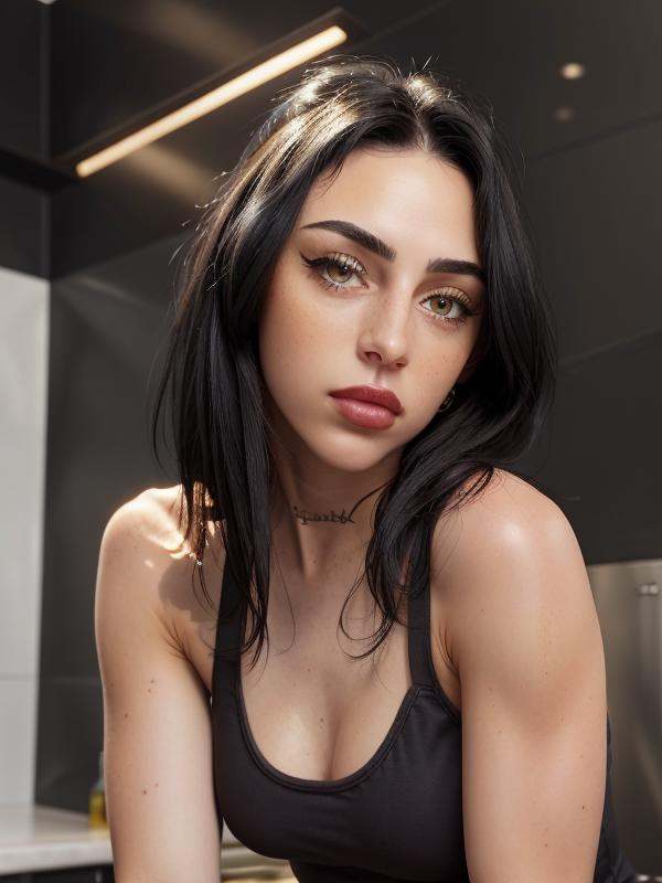 gquality,  1girl,  eyeliner on Tensor.Art