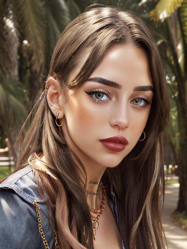 gquality,  1girl,  makeup on Tensor.Art