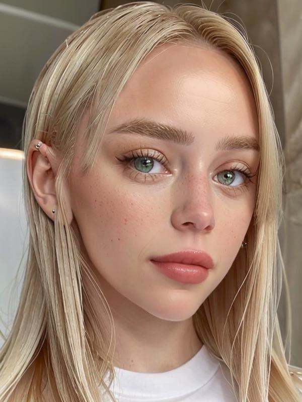 gquality,  1girl,  blonde hair on Tensor.Art
